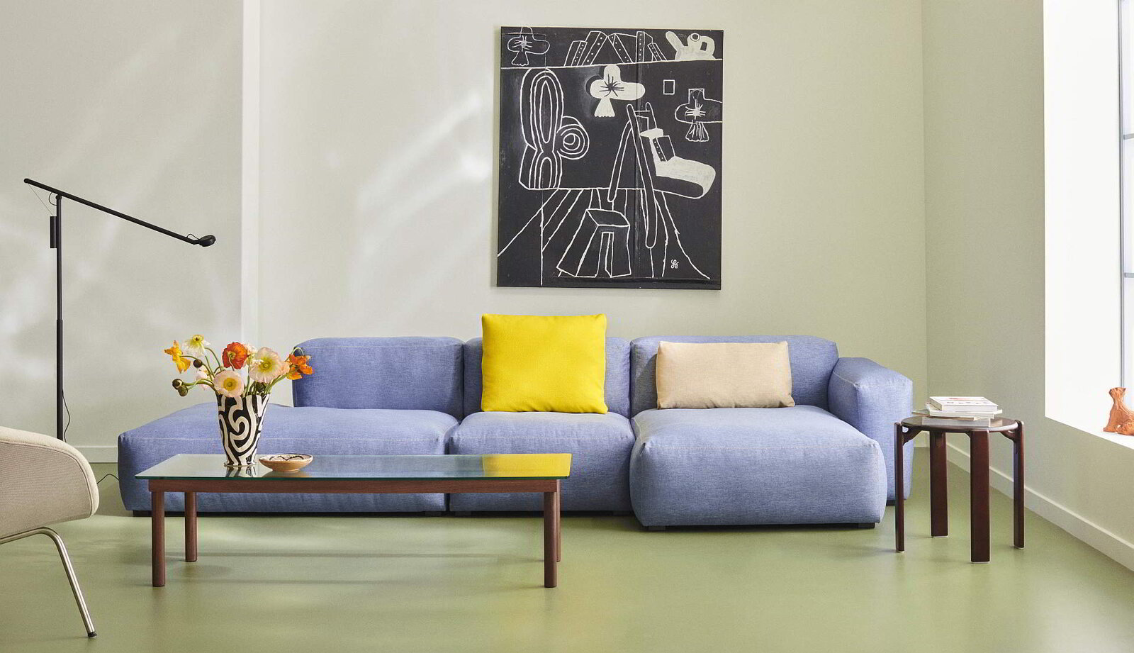 Designwerkstatt Dresden Sofa Mags Aktion 2022 von HAY