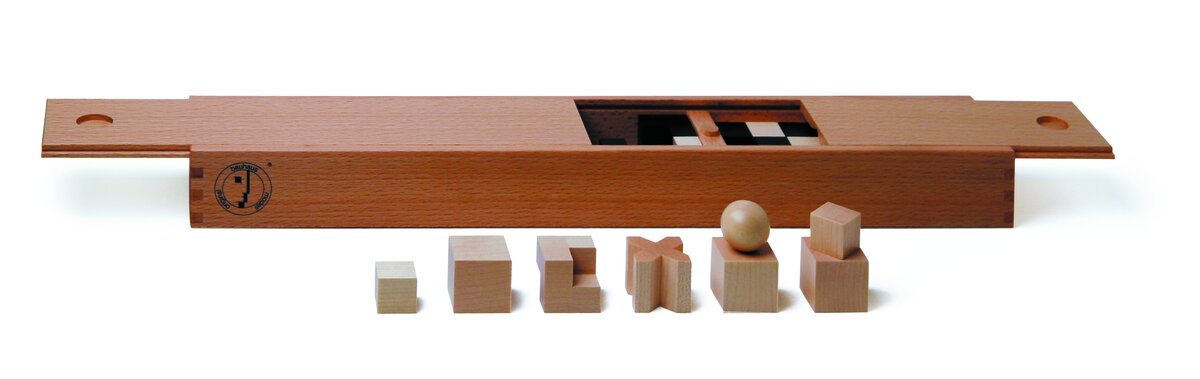Geschenk Bauhaus Schachfiguren zur Aktion