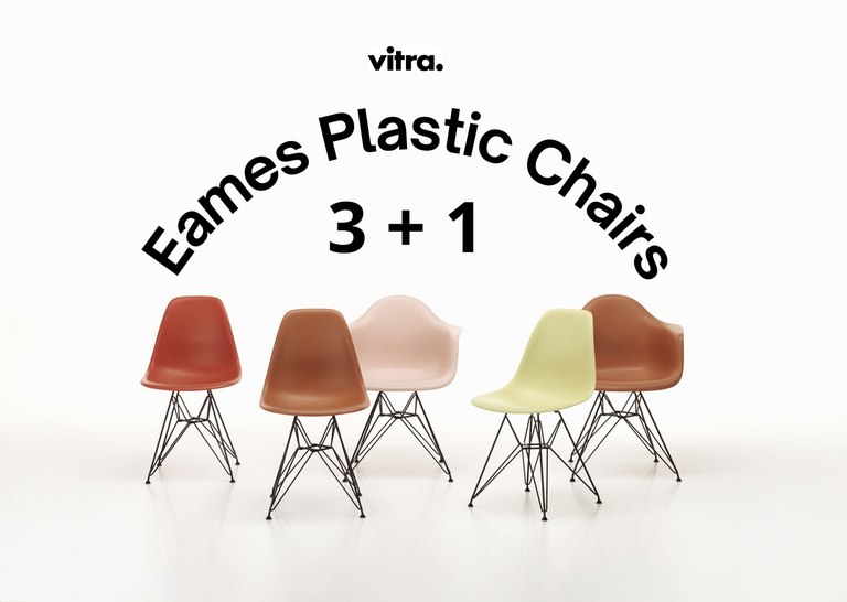 Eames Plastic Chair DSR © Vitra