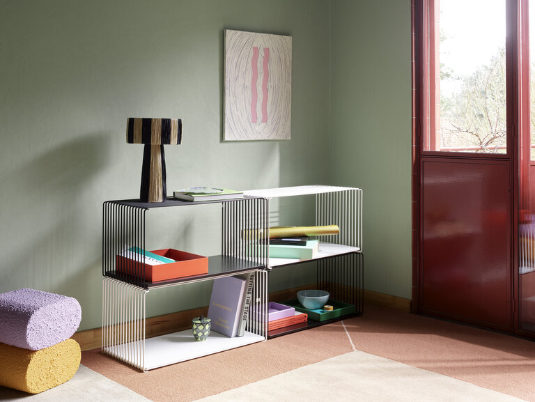 Montana Panton Wire Regal in Extended Black and Snow